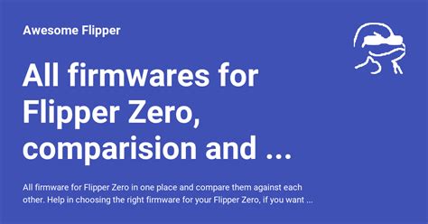 flipper firmware|Flipper Firmwares .